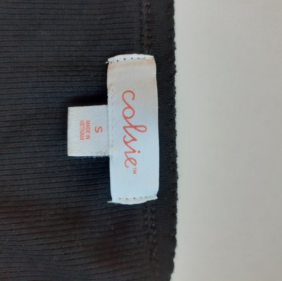 NEW Fitted Black Ribbed Spaghetti Crop Top - Picture 5 of 6